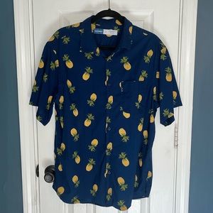Old Navy Men’s Tropical Button Down